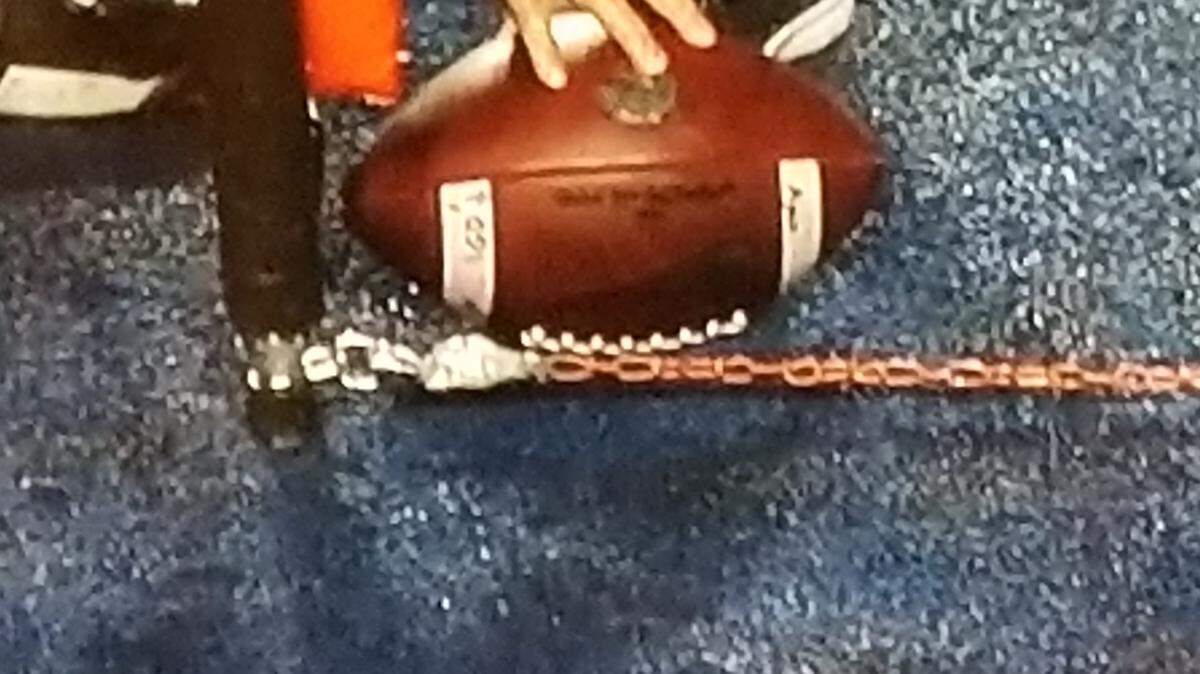Image from the television coverage of the Fresno State-Boise State game appears to show the ball short of the first-down mark at the end of the game.