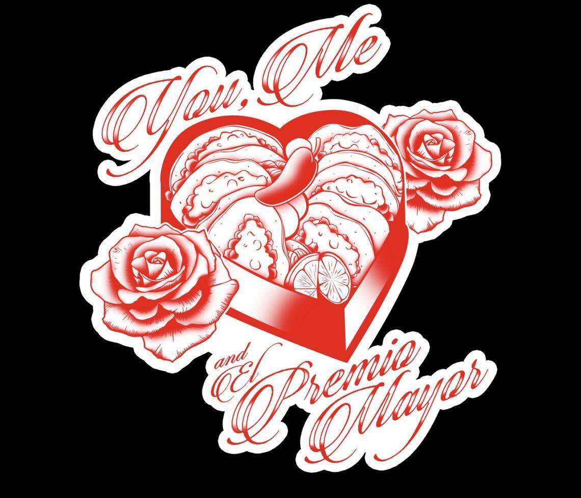 El Premio mayor sticker designed by a local artist, the sticker comes with the “Valentaco” boxes