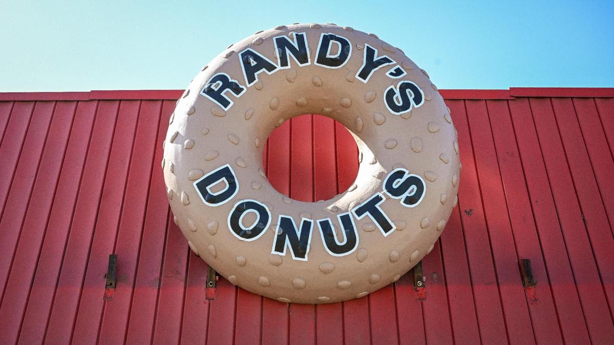 The first Randy’s Donuts in Fresno, photographed on Thursday, April, 3, 2025, is set to have a grand opening on April 15.