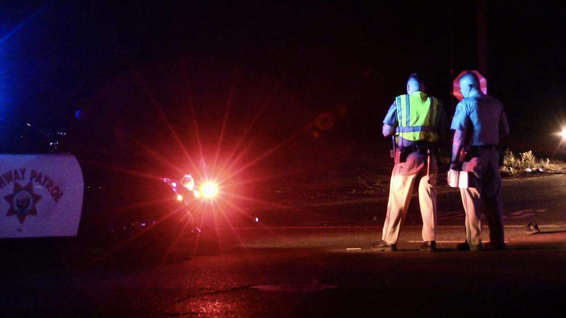 A man who was walking late Wednesday was struck and killed near Bryan Avenue and Highway 180.