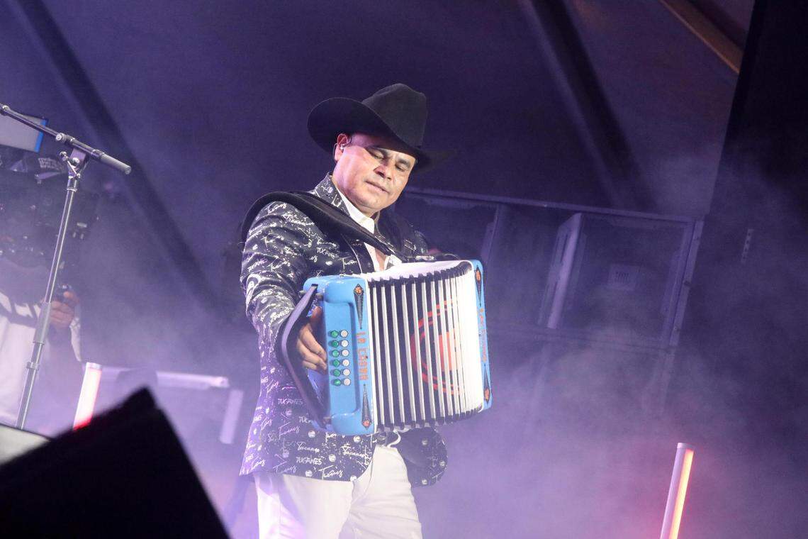 Los Tucanes de Tijuana durante el festival MicheFest en Granite Park en Fresno el 19 de agosto del 2023.