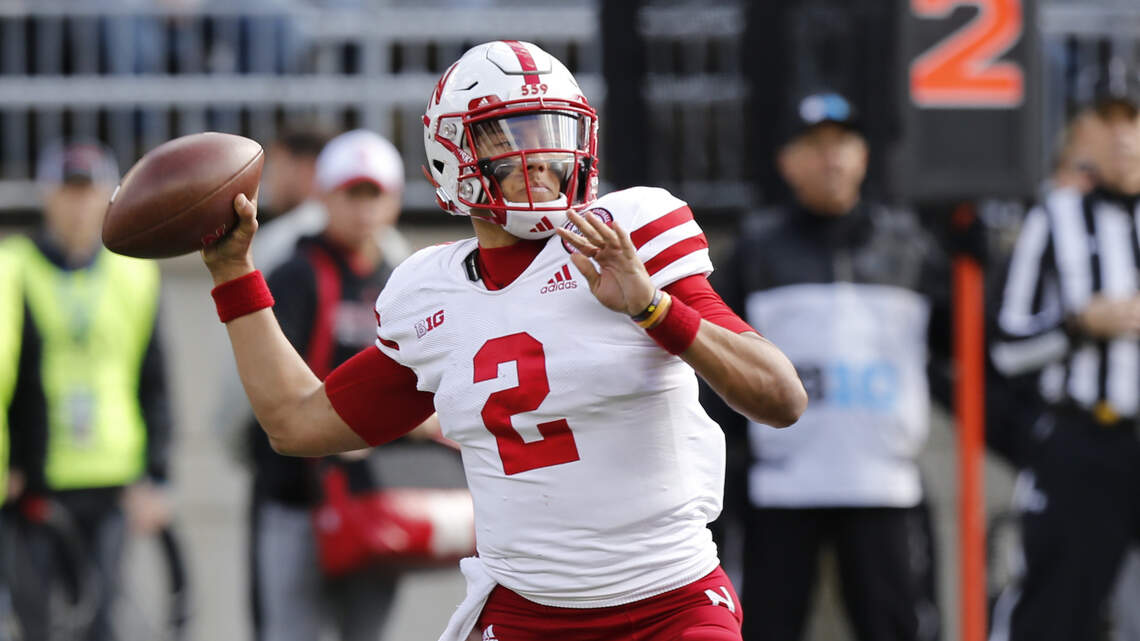 Adrian Martinez says he evolved as freshman QB during difficult Nebraska season