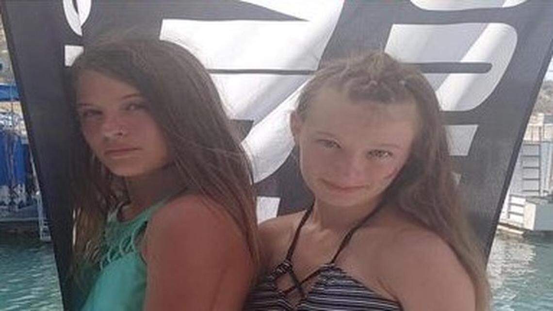 Saidee Hyatt (left) and Kaydee Hyatt (right) were last seen Sunday Sept. 26 at around 2 a.m. getting into a small SUV at the intersection of Cedar and Ashlan Avenues.