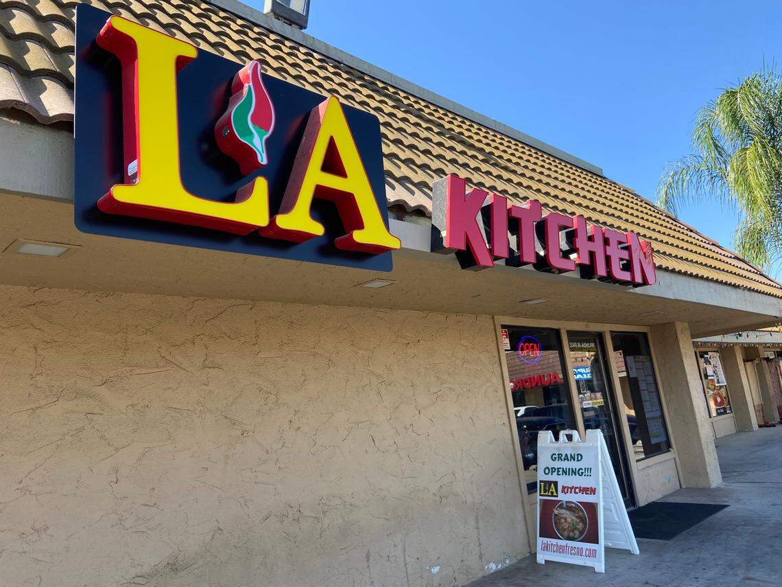 LA Kitchen has opened a second location, pictured here, at Marks and Ashlan avenues in Fresno. It specializes in Lao and Thai food, along with some Chinese food dishes.