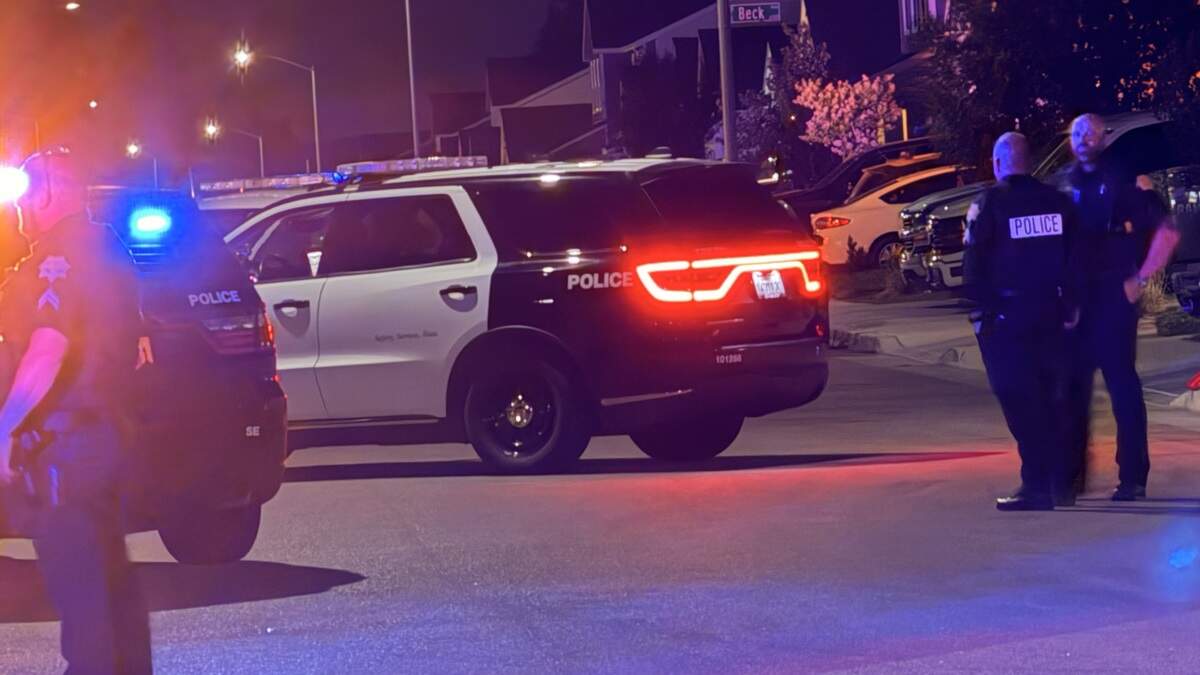 Police responded to a disturbance where four people were hospitalized in Fresno.