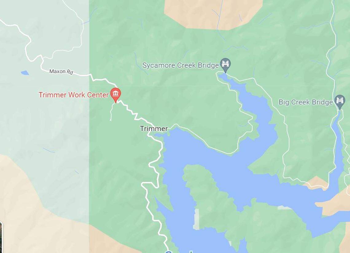 The California Highway Patrol reported that a pickup plunged several hundred feet off a roadway at Pine Flat Reservoir.