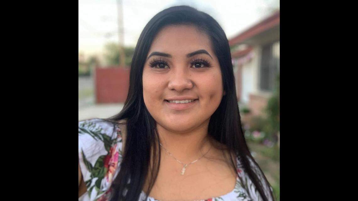 Police say Jacqueline Flores was shot as she sat in a parked vehicle about 10:30 p.m. Tuesday.