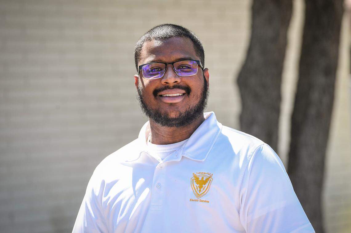 Windell Pascascio, president of Imperial Electric Service, a company he founded in 2016. Pascascio has lived in Fresno for over 20 years.