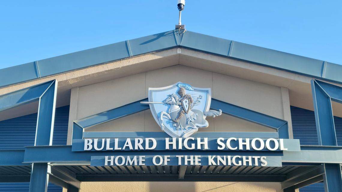The Bullard and Redwood high school girls volleyball match was canceled because of extreme heat inside the gym on Tuesday, Aug. 15, 2023.