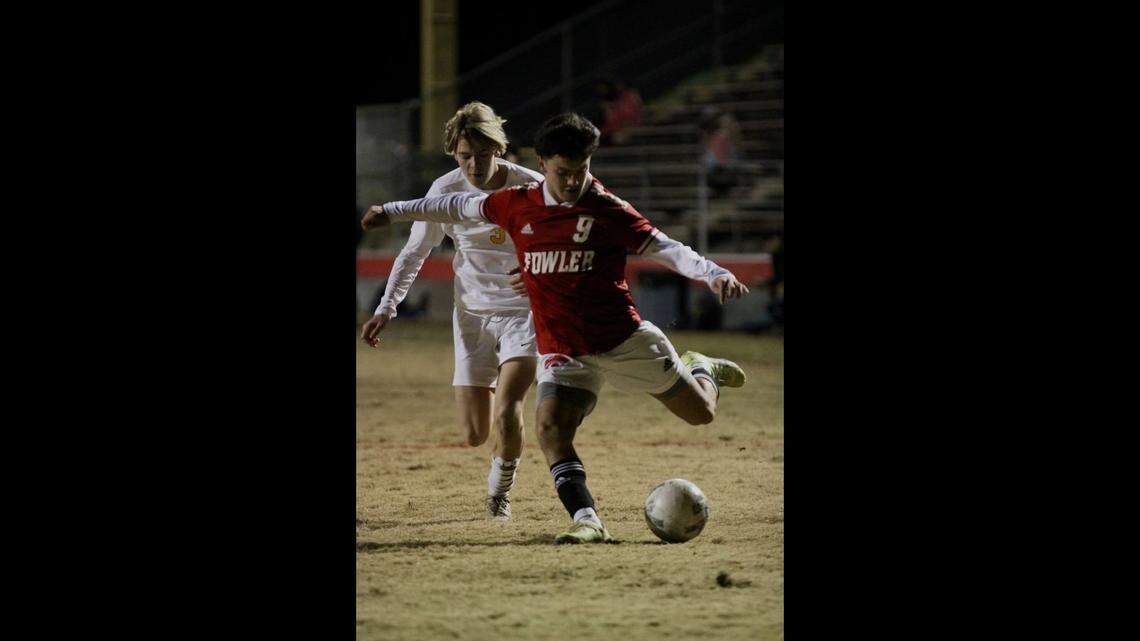 Sylvester Quintero of Fowler High boys soccer.