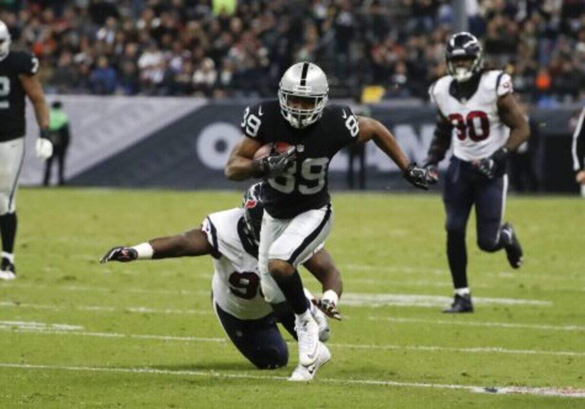 The Las Vegas Raiders host the Houston Texans on Sunday, Oct. 23, 2022.