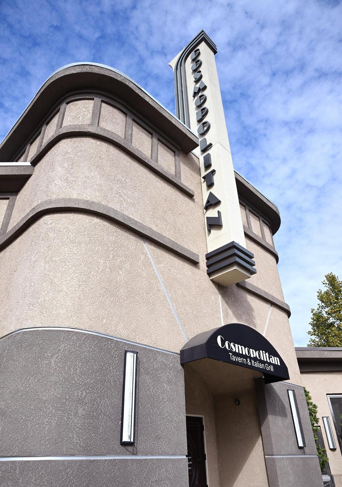 Art deco design is prominent at Cosmopolitan Tavern & Italian Grill, located in downtown Fresno. Photographed Friday, Oct. 25, 2024.