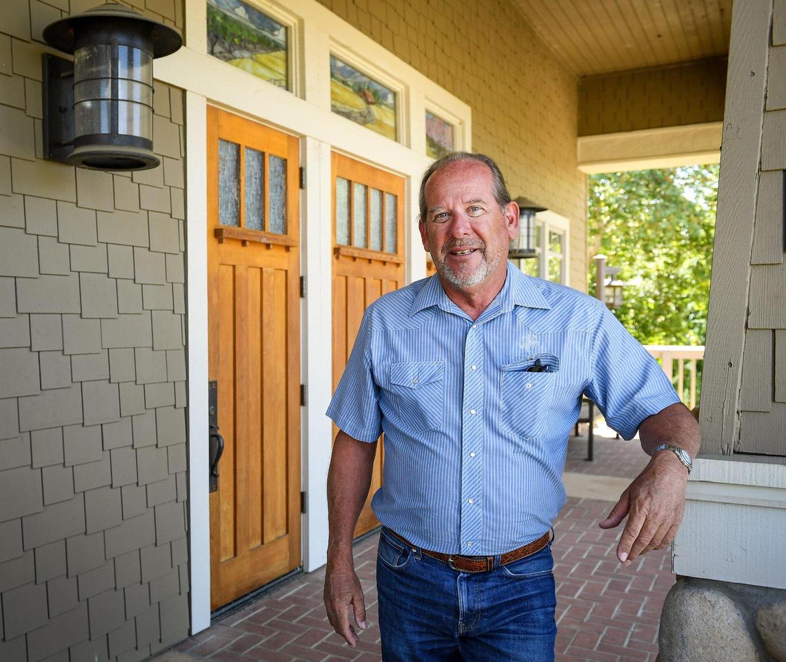 Dwight Kroll is a longtime Clovis City planner who has overseen many iconic projects around the city including Pump House Park, where he stands in front of on Tuesday, June 30, 2020. The park is actually the site of a sewer pump house camouflaged as a Craftsman-style home.