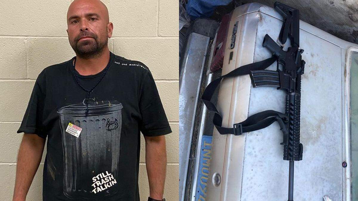 Gerardo Ortega, 34, of Kingsburg, is suspected of killing another man Thursday night before fleeing to Reedley, where he was tracked down by Tuluare County Sheriff’s detectives.