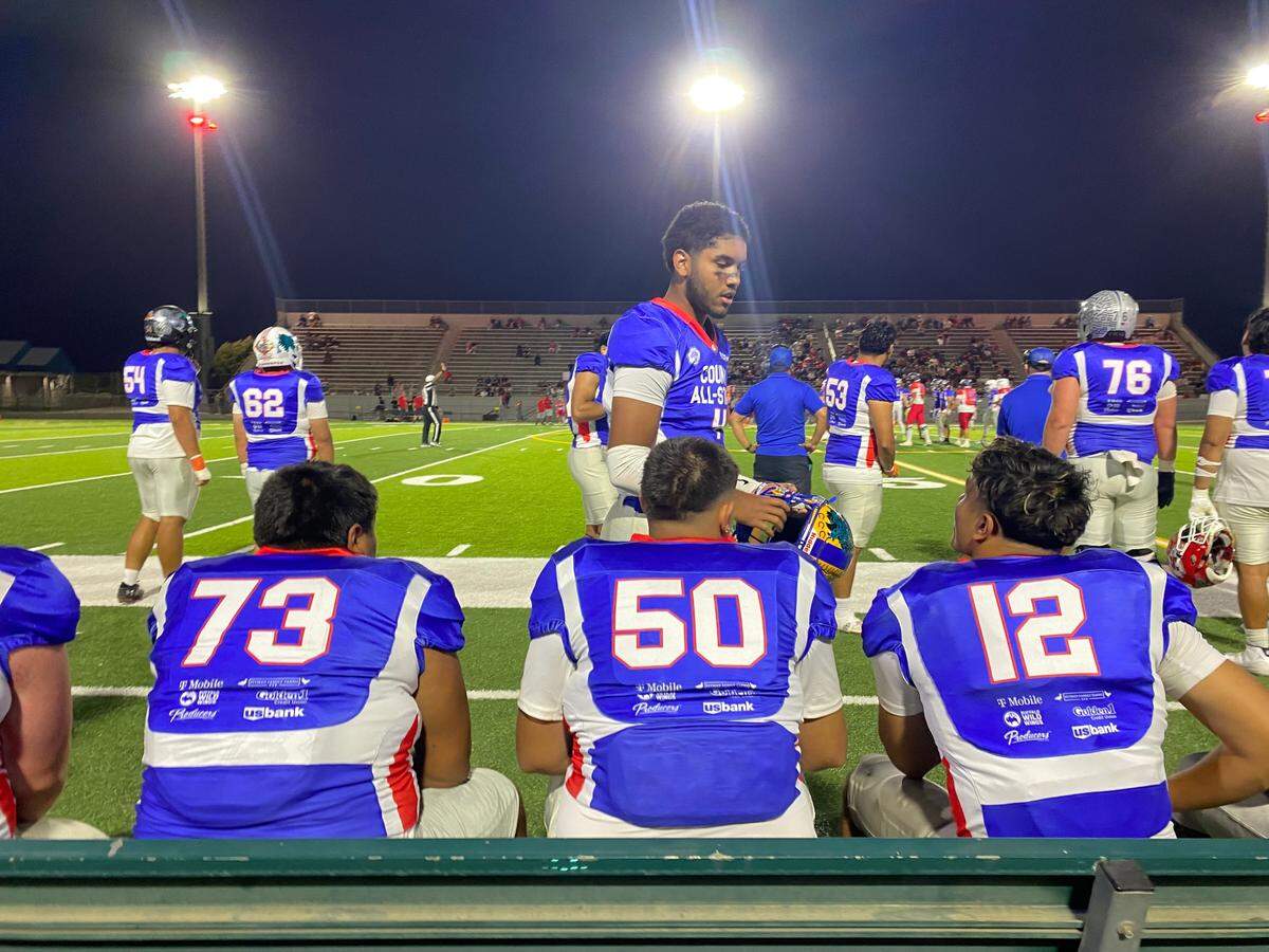 The 71st City/County All-Star football game at Koligian Stadium on Friday, June 20, 2025.