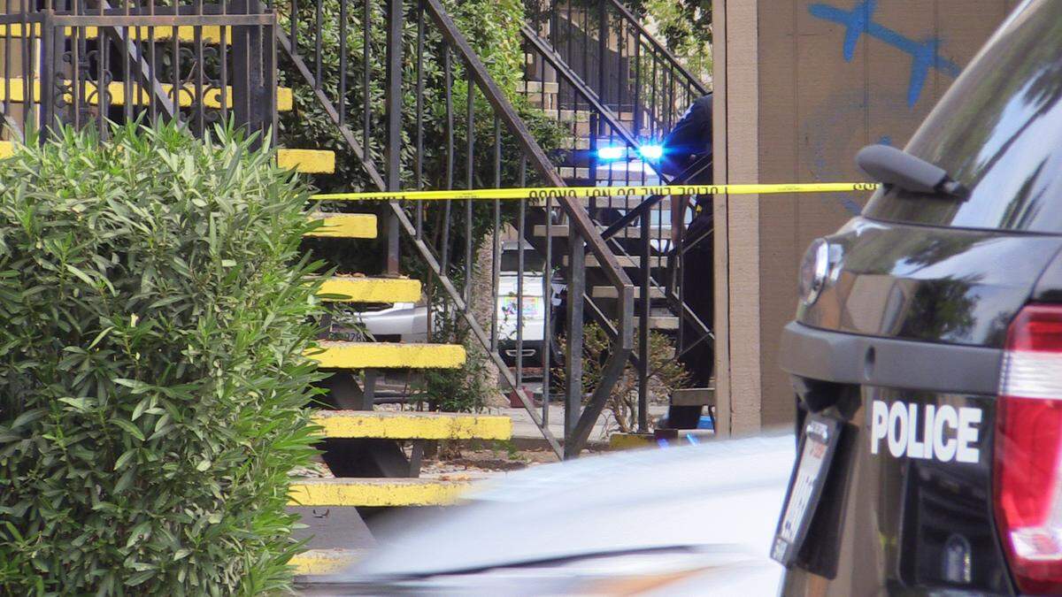 Police are investigating a homicide where a man was shot and killed at a Fresno, California apartment on Sunday, July 16, 2023.