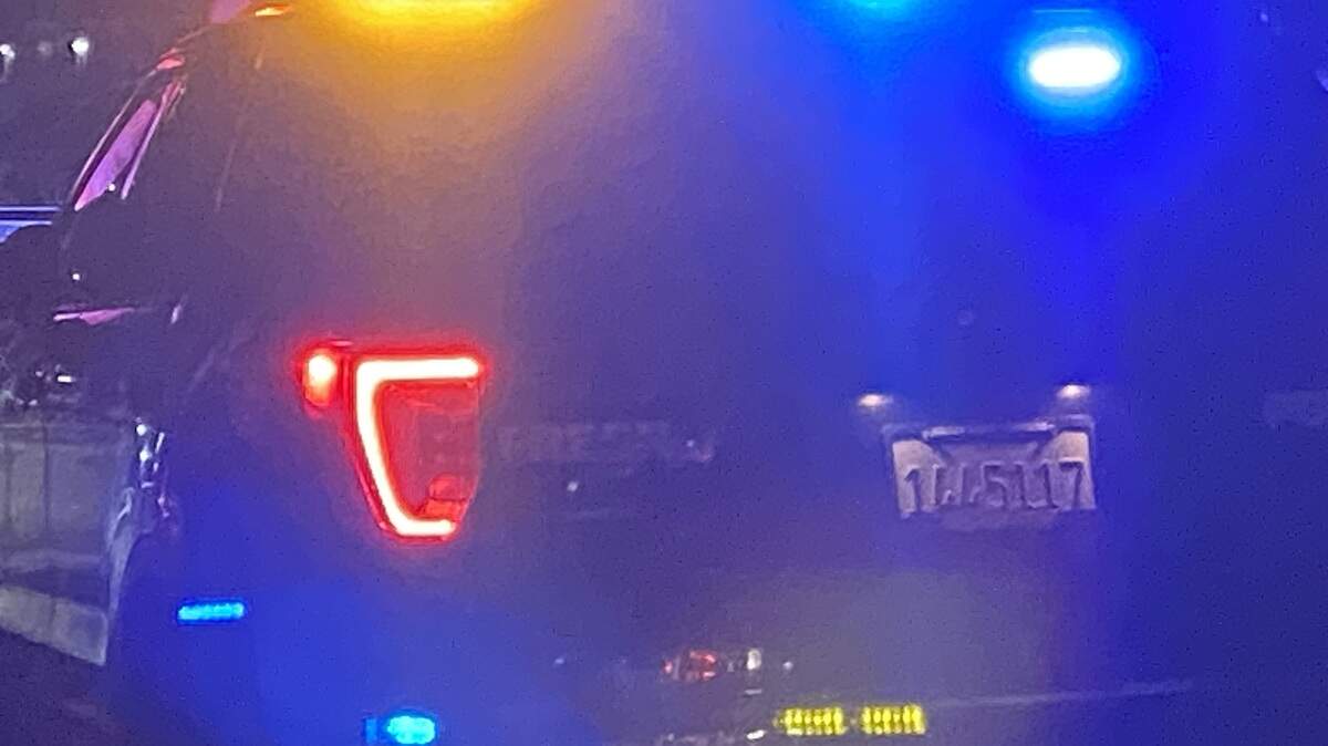 Fresno police squad car