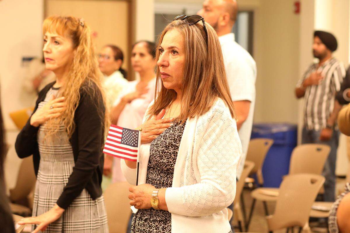 This Central Valley resident was one of the 25 individuals from 8 counties including Mexico who were sworn in as U.S. citizens Friday (Aug. 16) morning at the U.S. Citizenship and Immigration Services Fresno field office.