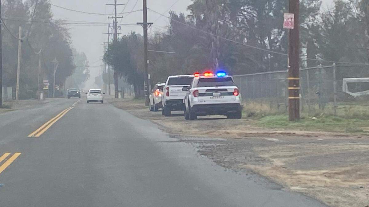 Fresno County sheriff’s deputies investigated a scene Sunday, Dec. 18, 2022, near West Olive and North Cornelia avenues, where they were told a man was shot late Saturday. He showed up at a Fresno hospital with life-threatening injuries.