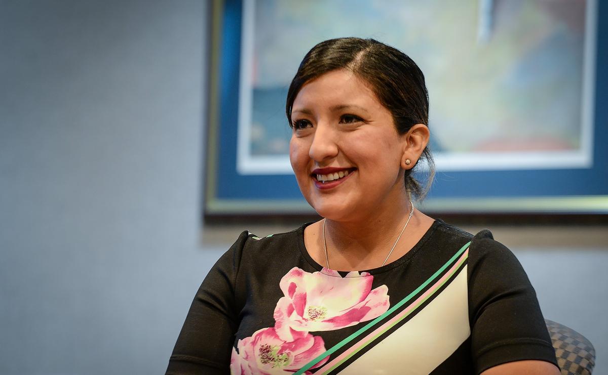 Melissa Hurtado of Sanger, who beat out incumbent Andy Vidak for California’s 14th Senate District, sits in an interview with The Fresno Bee on Wednesday, Dec. 5, 2018.