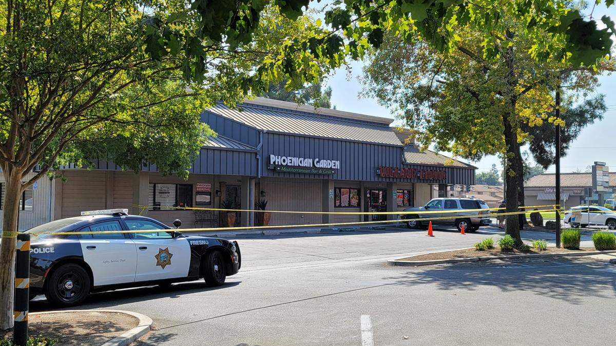 A shooting occurred Thursday afternoon near the Phoenician Garden restaurant near First Street and Herndon Avenue in northeast Fresno.