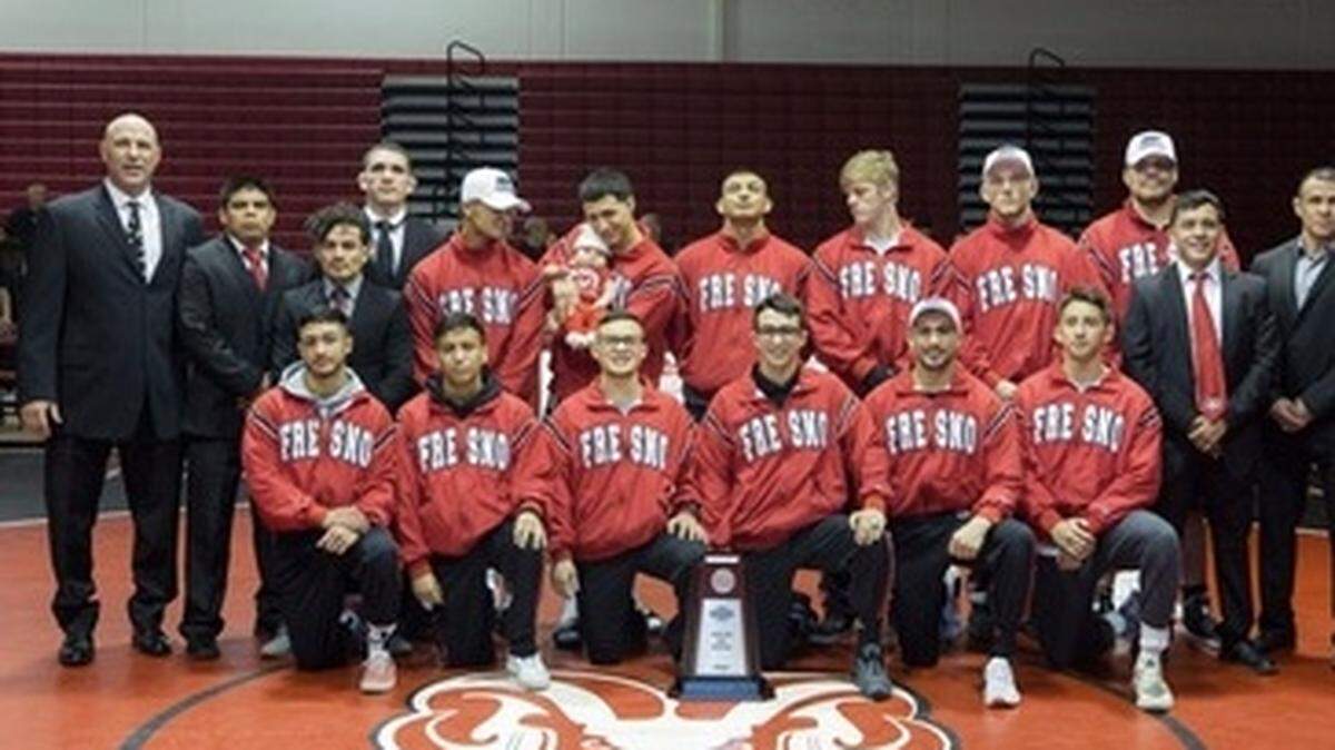The Fresno City College wrestling team won another state title after totaling 186 points with four wrestlers winning state individual titles. The Rams became the first team to win a fourth straight state title.