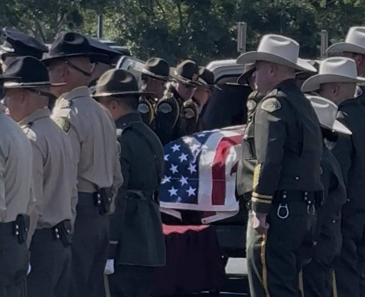Family, law enforcement and community gathered Tuesday, April 28, 2026, in Visalia to remember Tulare County deputy Randy Hoppert's service and sacrifice after the fatal April ambush in north Porterville.