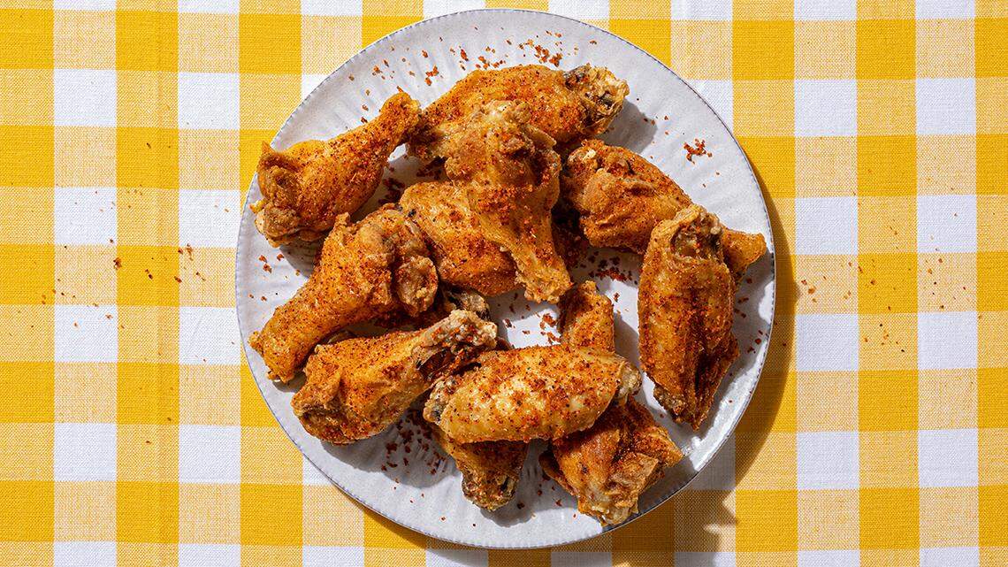 These cajun-lime wings can be ordered through Jolene’s Wings & Beer via DoorDash, Postmates and other delivery services. The wings come from Lazy Dog’s kitchen.