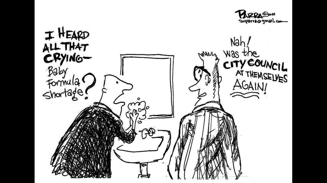 About that crying: SW Parra opinion cartoon for The Bee and Sun-Star