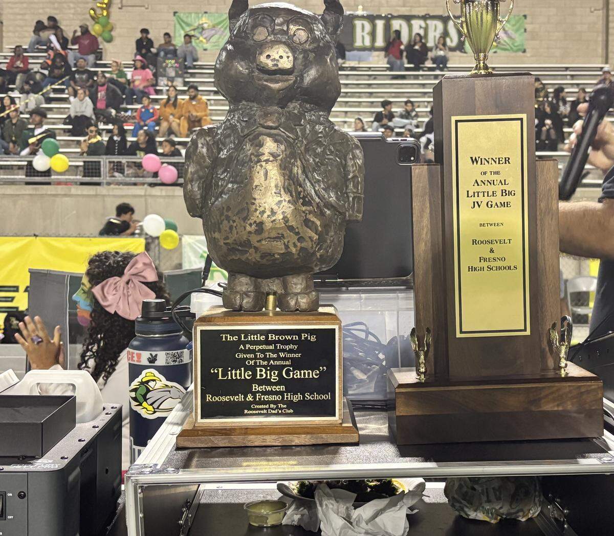 Roosevelt and Fresno highs played in the ‘Little Big Game’ on Friday, Oct. 31, 2025.