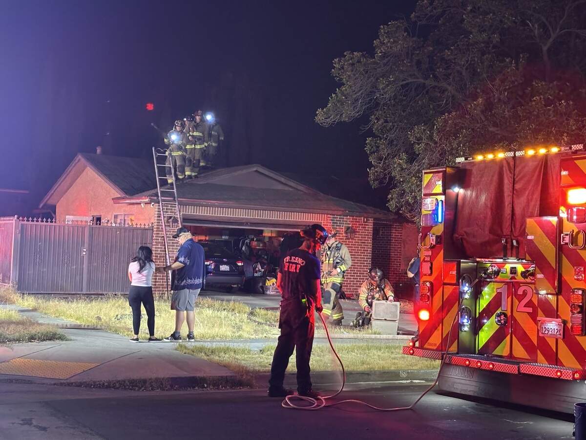 This house fire was one of 14 homes that caught on fire on Saturday, July 4, 2026. The location was on Holland Avenue, near Marks Avenue.