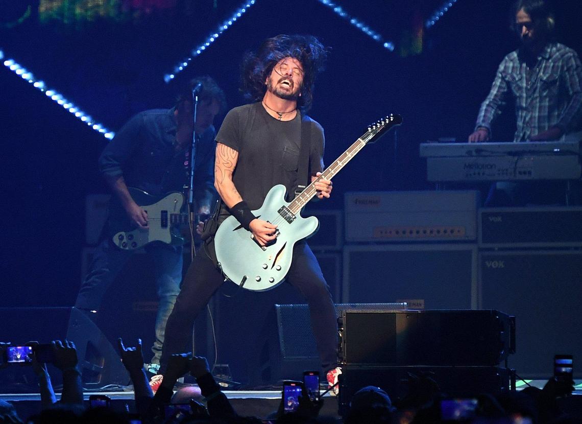 Foo Fighters perform at Save Mart Center Thursday, Dec. 9, 2021 in Fresno.