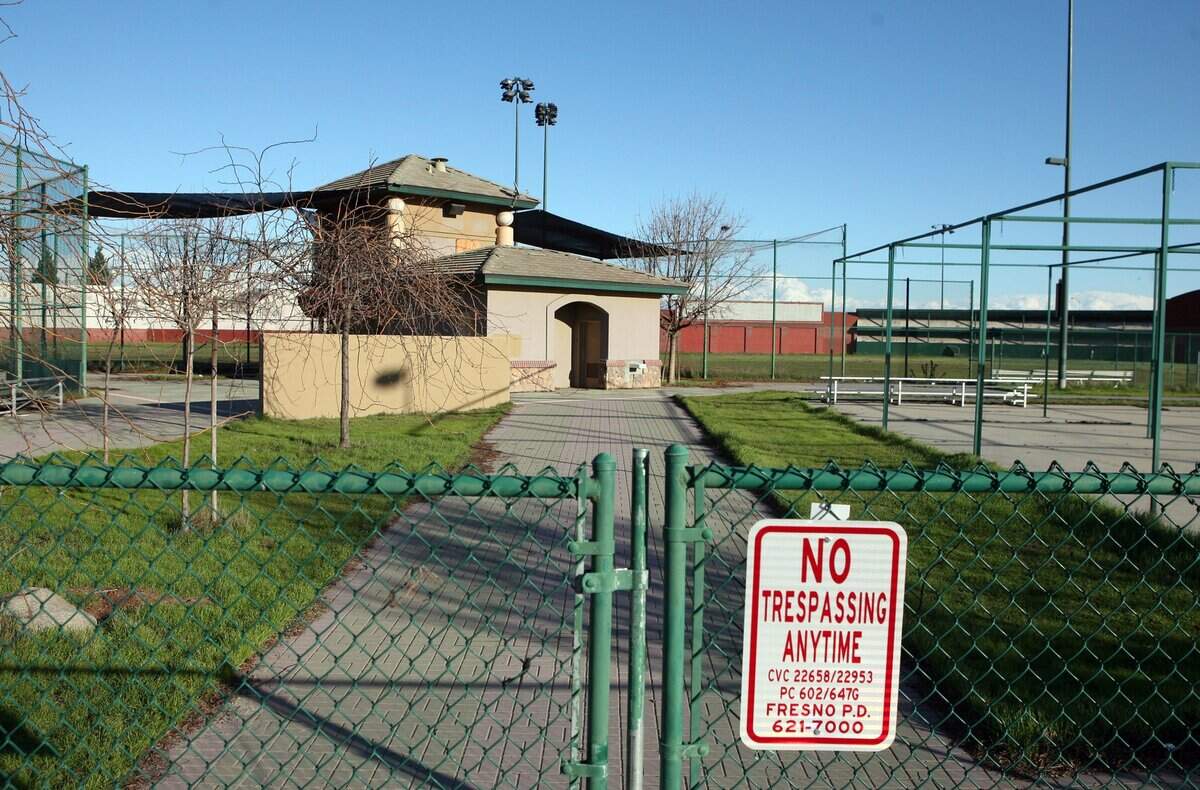 The softball complex at Granite Park is seen in this file photo from December 2012.