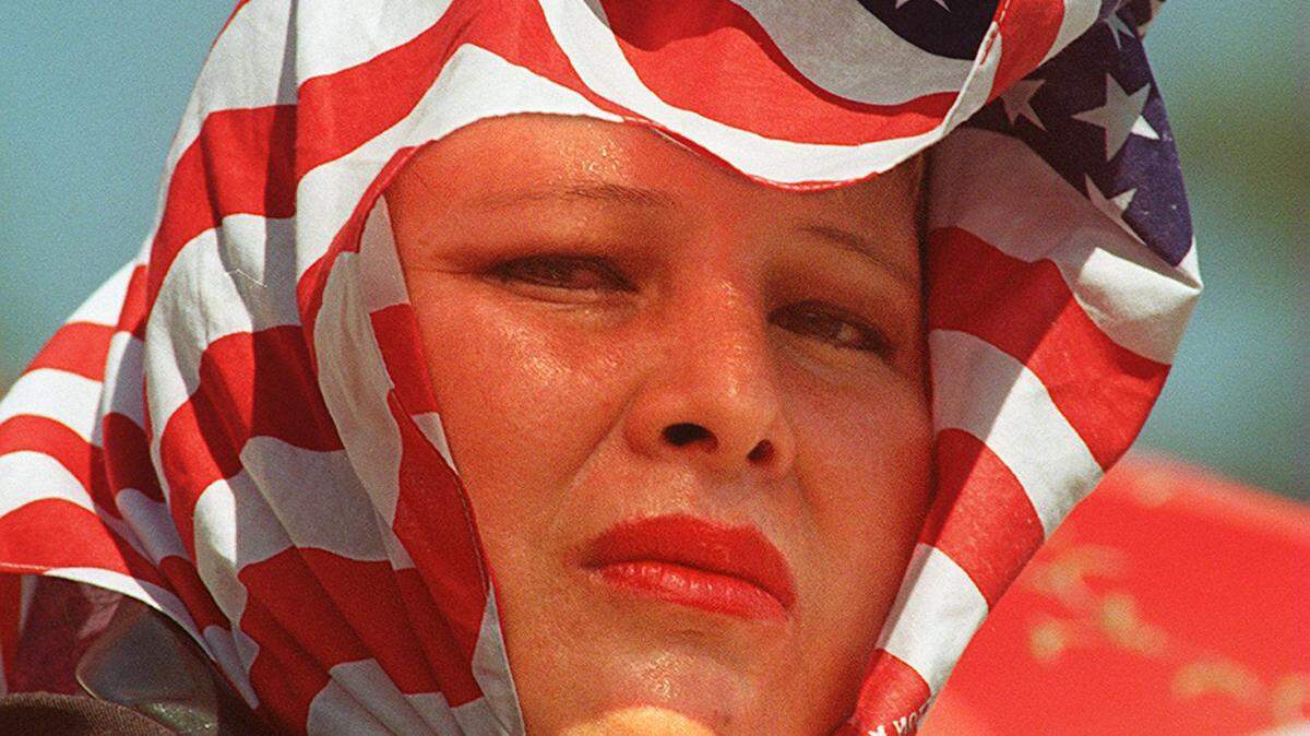 Francisca Najar was among 11,502 who were sworn in as U.S. citizens at Fresno State’s football stadium in September 1996.