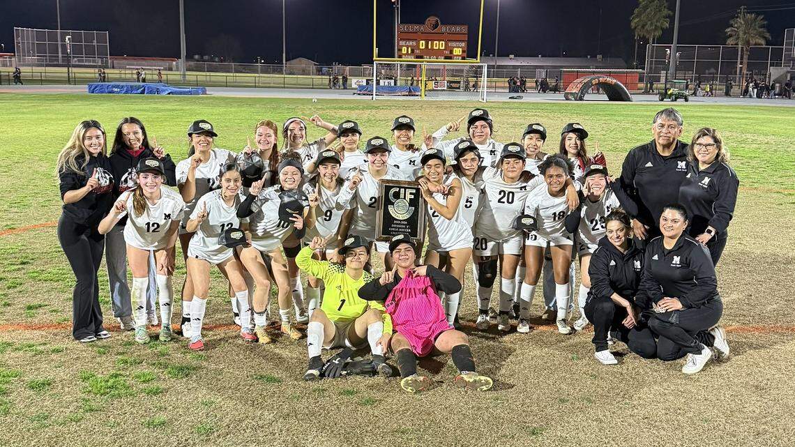 McLane High wins the Central Section Division V championship after a 1-0 victory over Selma on Wednesday, Feb. 25, 2026.