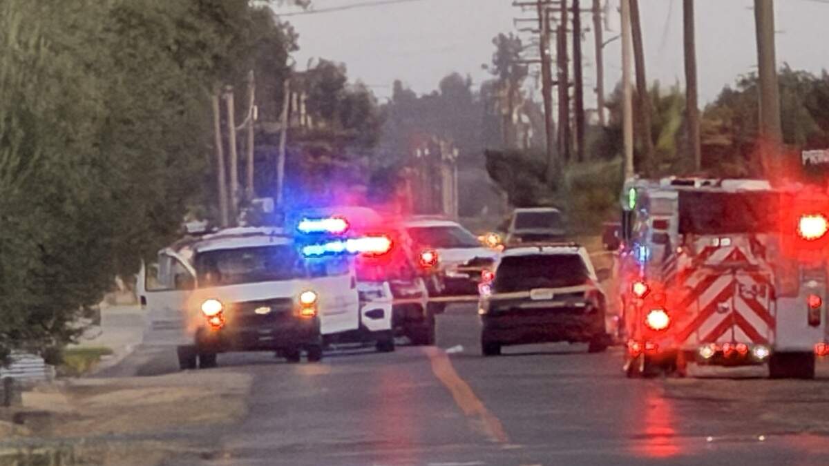 Fresno County deputies respond to a deputy-involved shooting on Garfield Avenue near Shields Avenue on Tuesday, July 14, 2026.