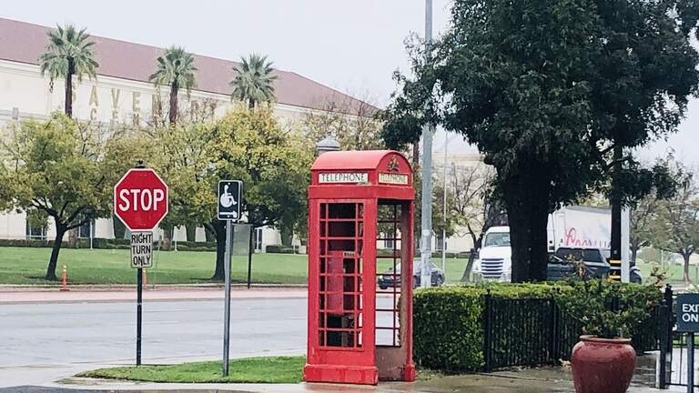 How classic telephone booths found home near Fresno State. ‘A Fresno attraction’