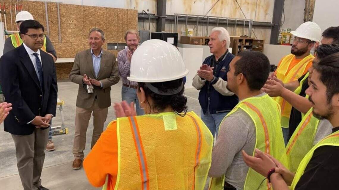 Biden’s federal rail chief visits Fresno-area bullet train work. Will more money follow?