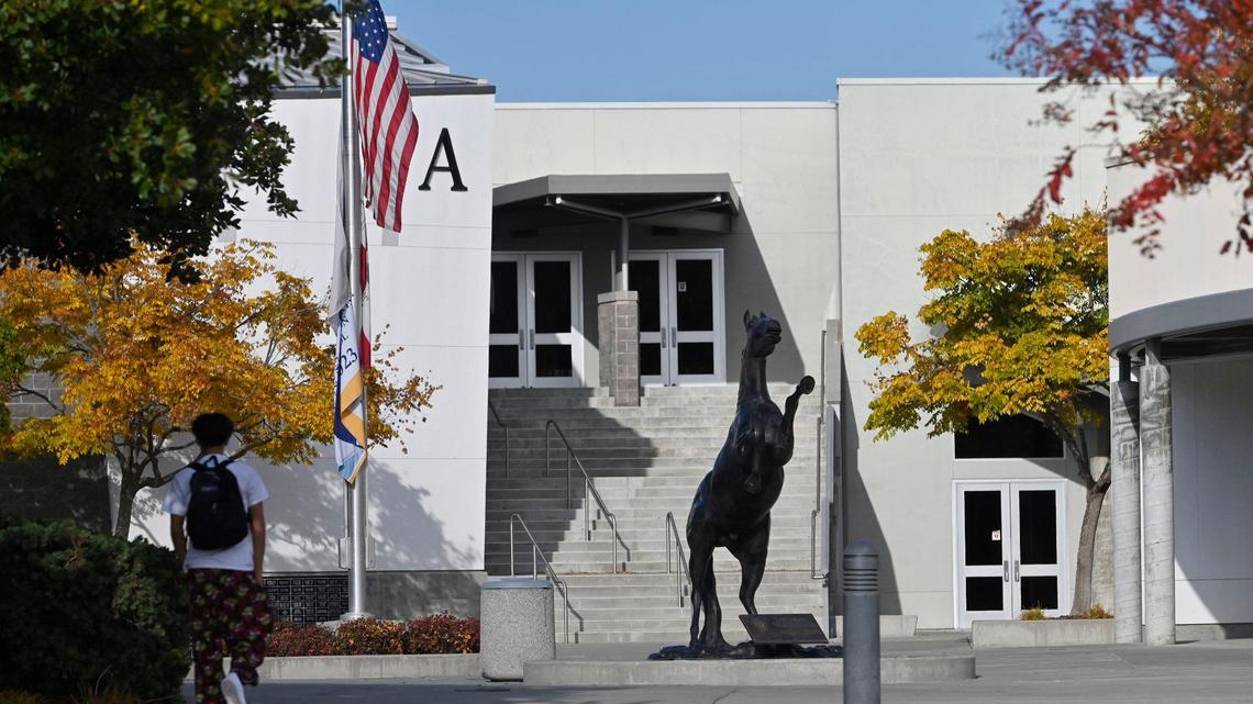 Clovis North High School, photographed Thursday, Dec. 7, 2023 in Clovis.