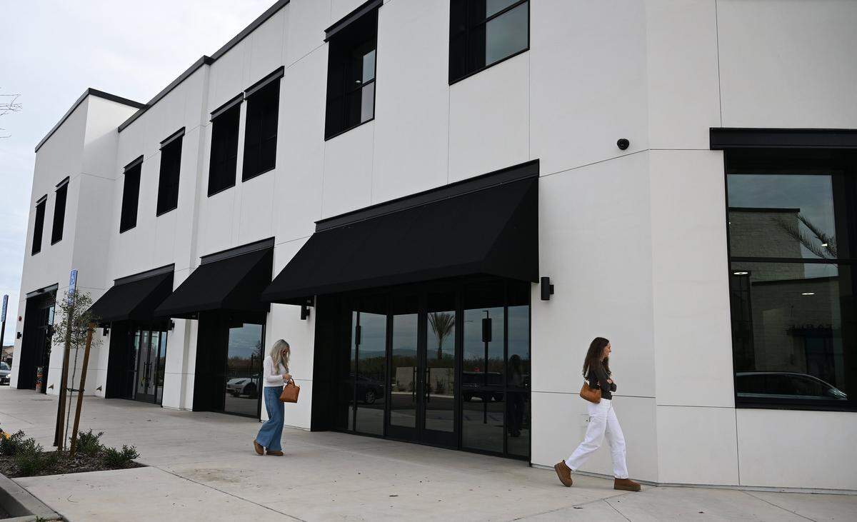Drybar will be opening a blowouts-only studio in one of the suites at The Avenue at Heritage Grove soon. Photographed Tuesday, Feb. 24, 2026 in Clovis.