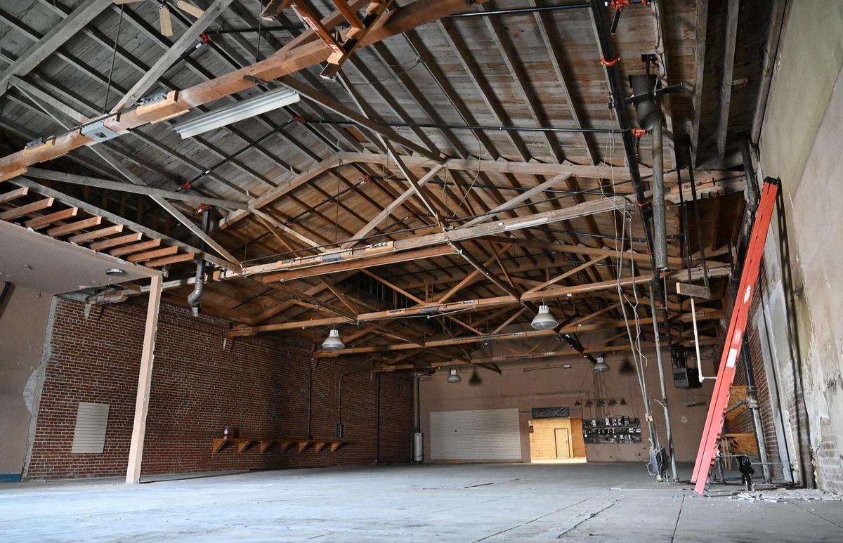 The interior of Mecca Billards in Fresno’s Brewery District is seen Monday, July 14, 2025 in Fresno. New co-owners Shamsher Singh and Tony Singh said they hope to open as Sierra Billiards later this year if all goes as planned.