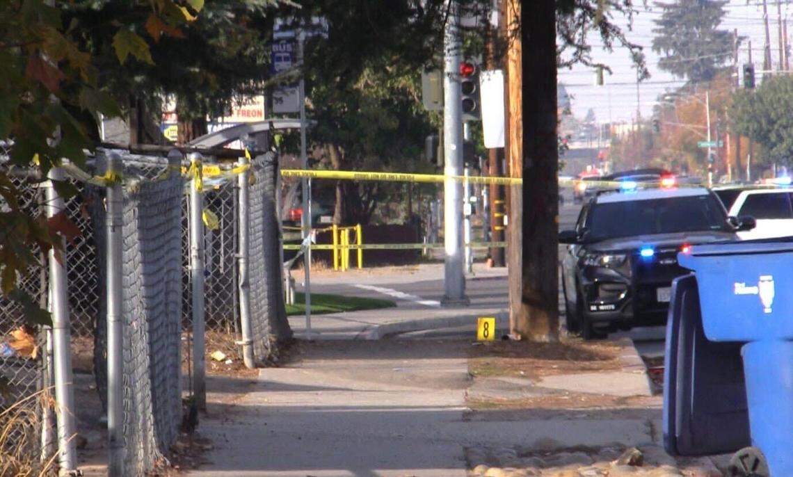 Police reported a small gathering was taking place at a home early Saturday when two unidentified people arrived and gunfire broke out a short time later, killing two and wounding another two.