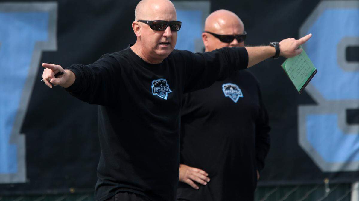 File photo of Clovis North head coach Nick Pappanduros.