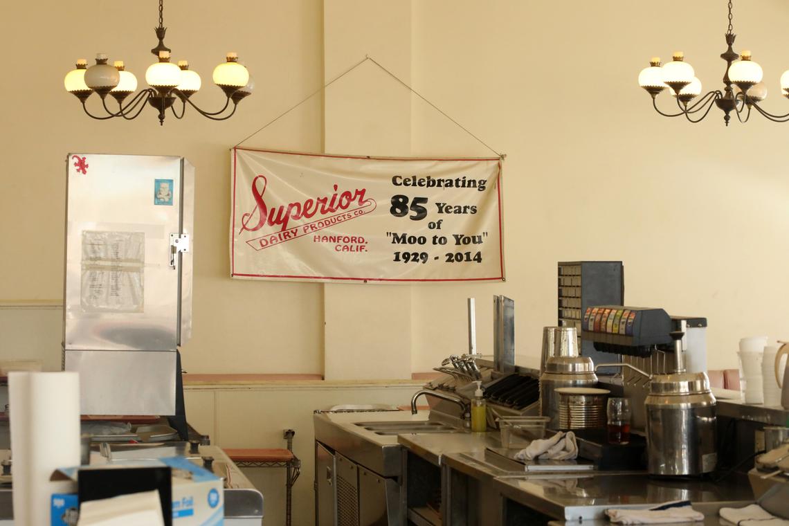 Superior Dairy’s dining room, which closed due to the COVID-19 pandemic and only took take-away orders, would reopen in the future. &nbsp;