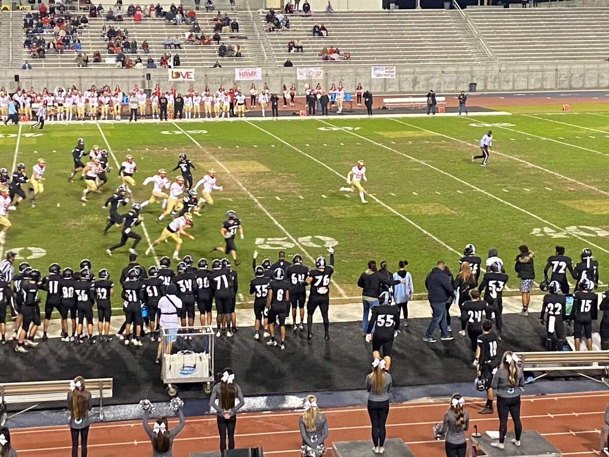 Clovis North and Centennial met in a Central Section Division I playoff game. The Broncos won the game.