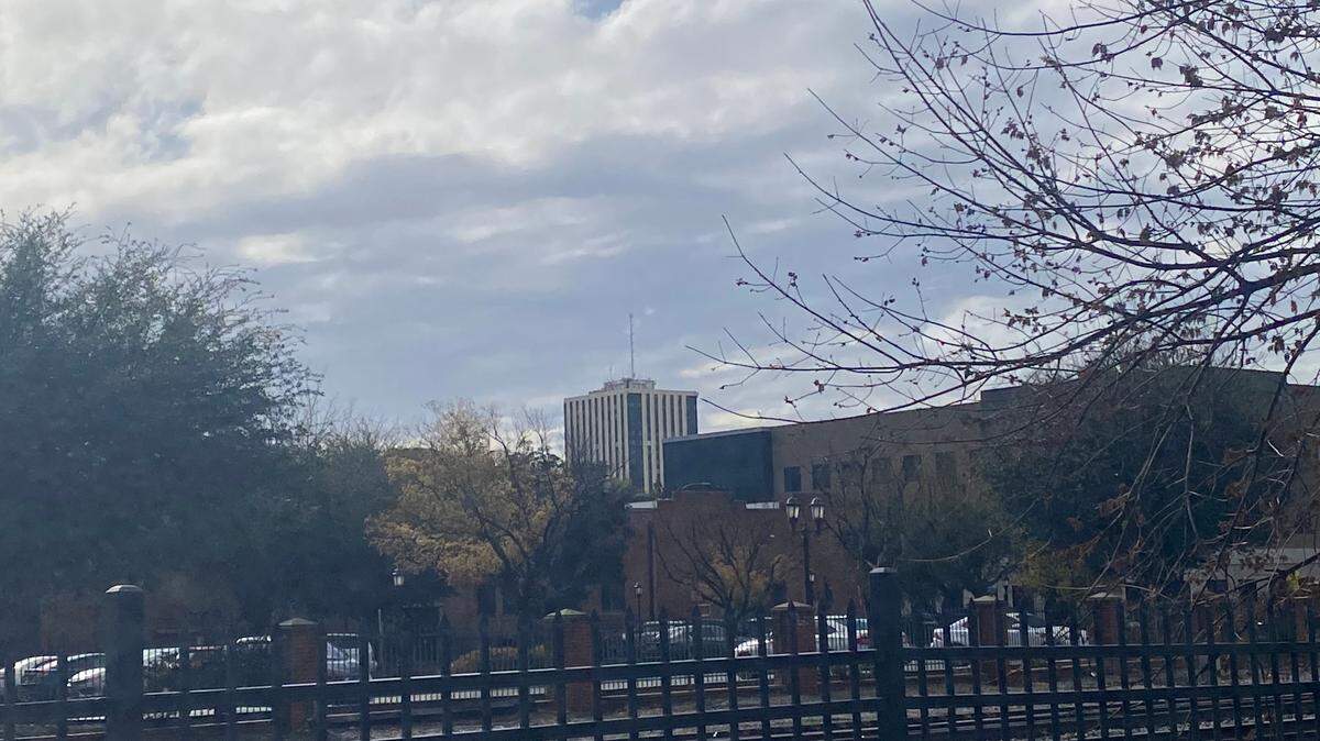 Sun breaks through after storms roll through Fresno, California on Monday, March 17, 2025.
