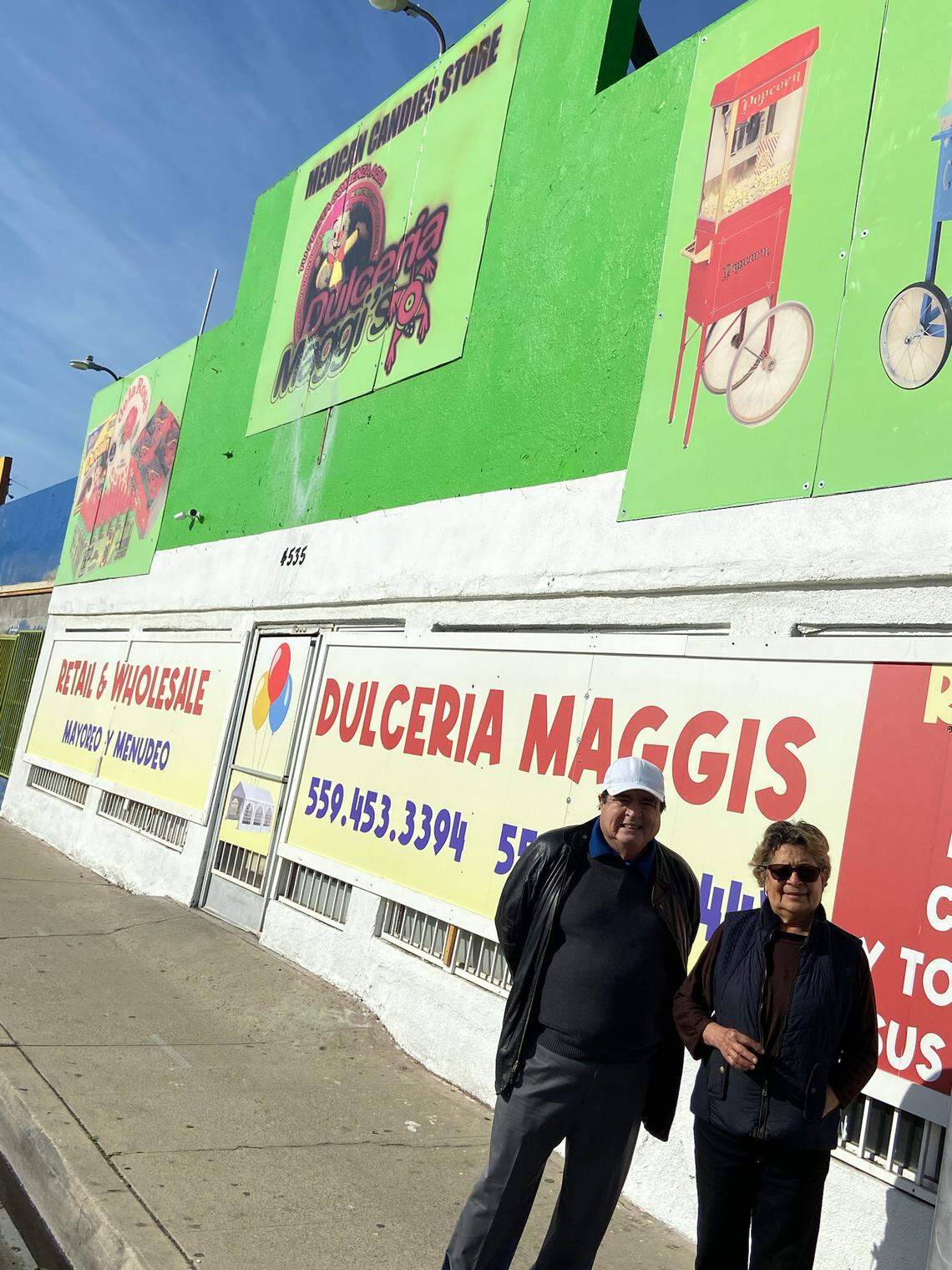 A program funded by the City of Fresno and headed by the Southeast Fresno Community Economic Development Association has helped some businesses improve and perhaps refresh their front structure or signs, including Maggie’s Candies Store at 4531 E. Cesar Chavez Blvd.