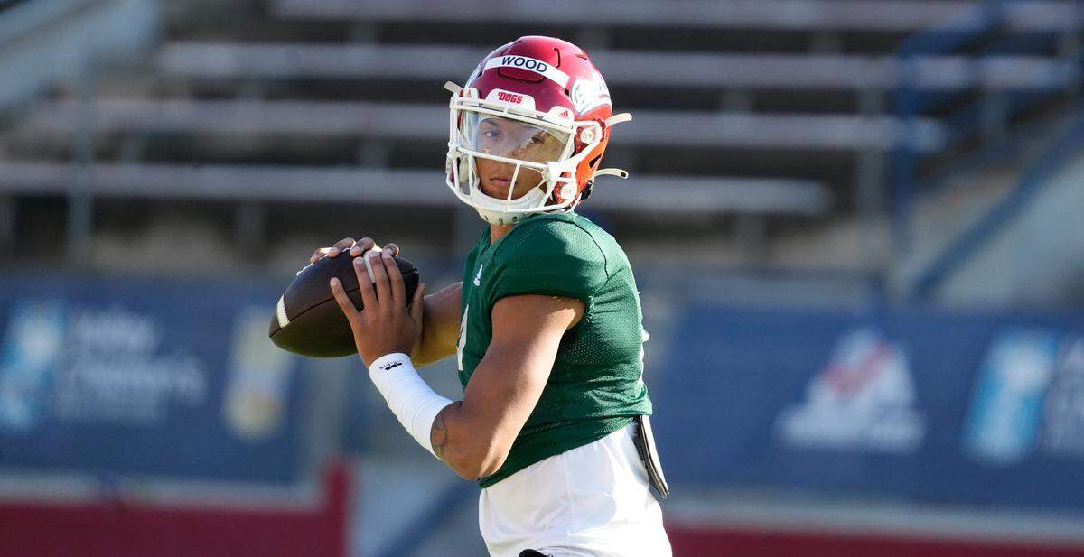 Fresno State quarterback Joshua Wood will compete for the starting job in spring practices with Jayden Mandal and Rice transfer E.J. Warner.