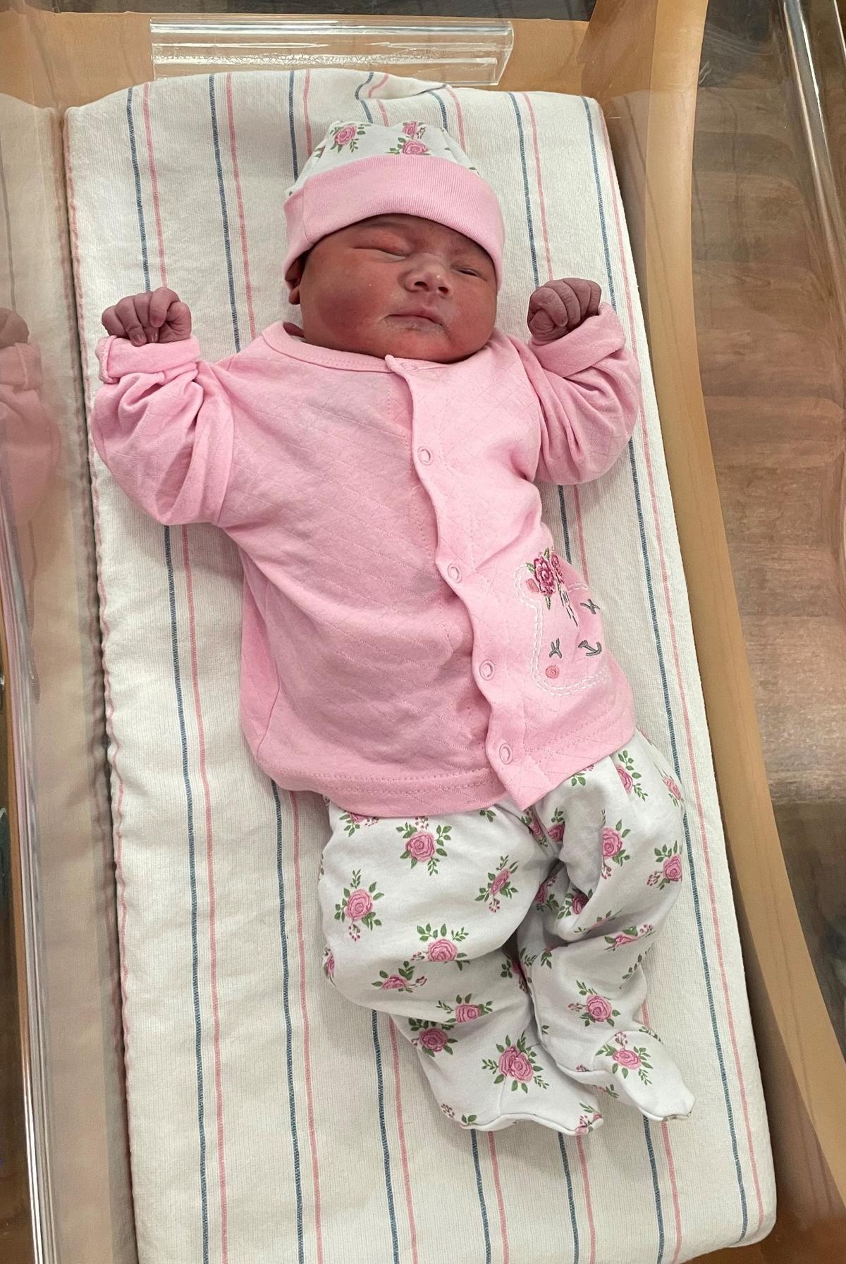 Elizabeth Daniela was born at Adventist Health Hanford’s Birth Center at 2:28 a.m., Saturday, Jan. 1, 2022.