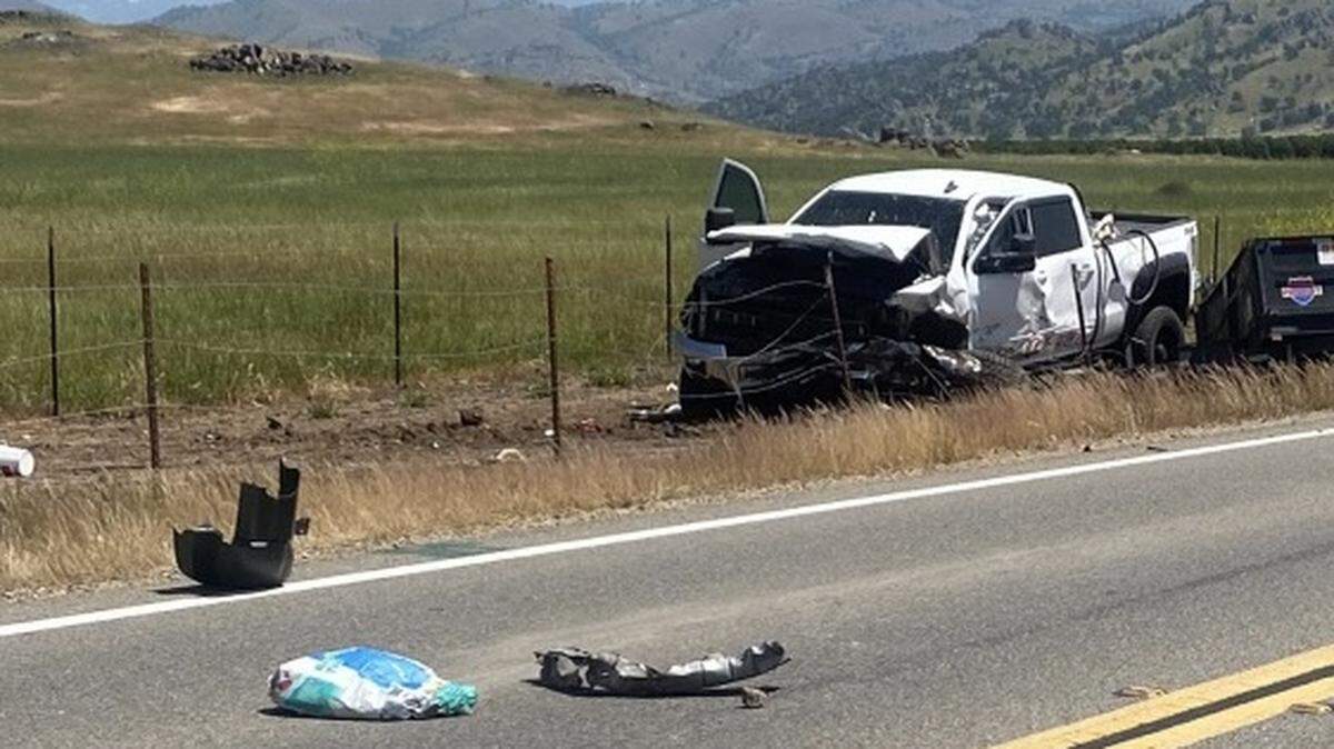 Two people were killed and others injured Tuesday, April 25, 2023, in a crash on Highway 180 near Alta Avenue, California Highway Patrol said.